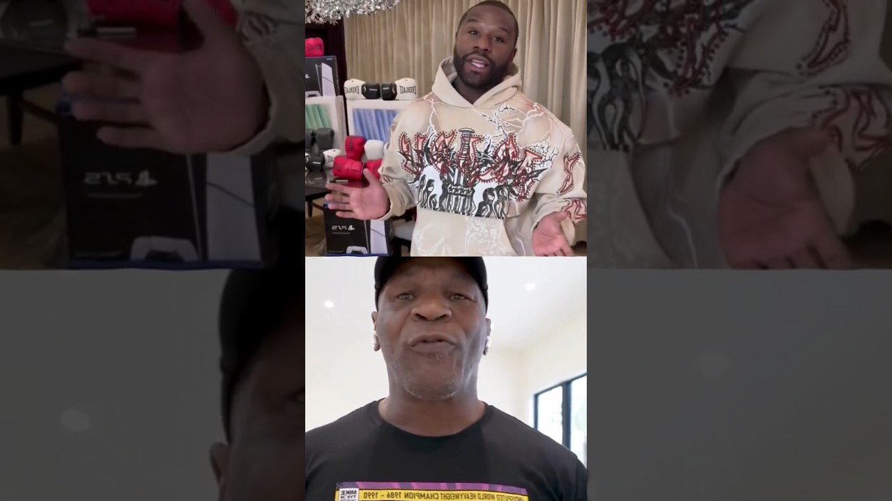 Mike Tyson vs Floyd Mayweather WAR of Words 😤 Live TV Drama