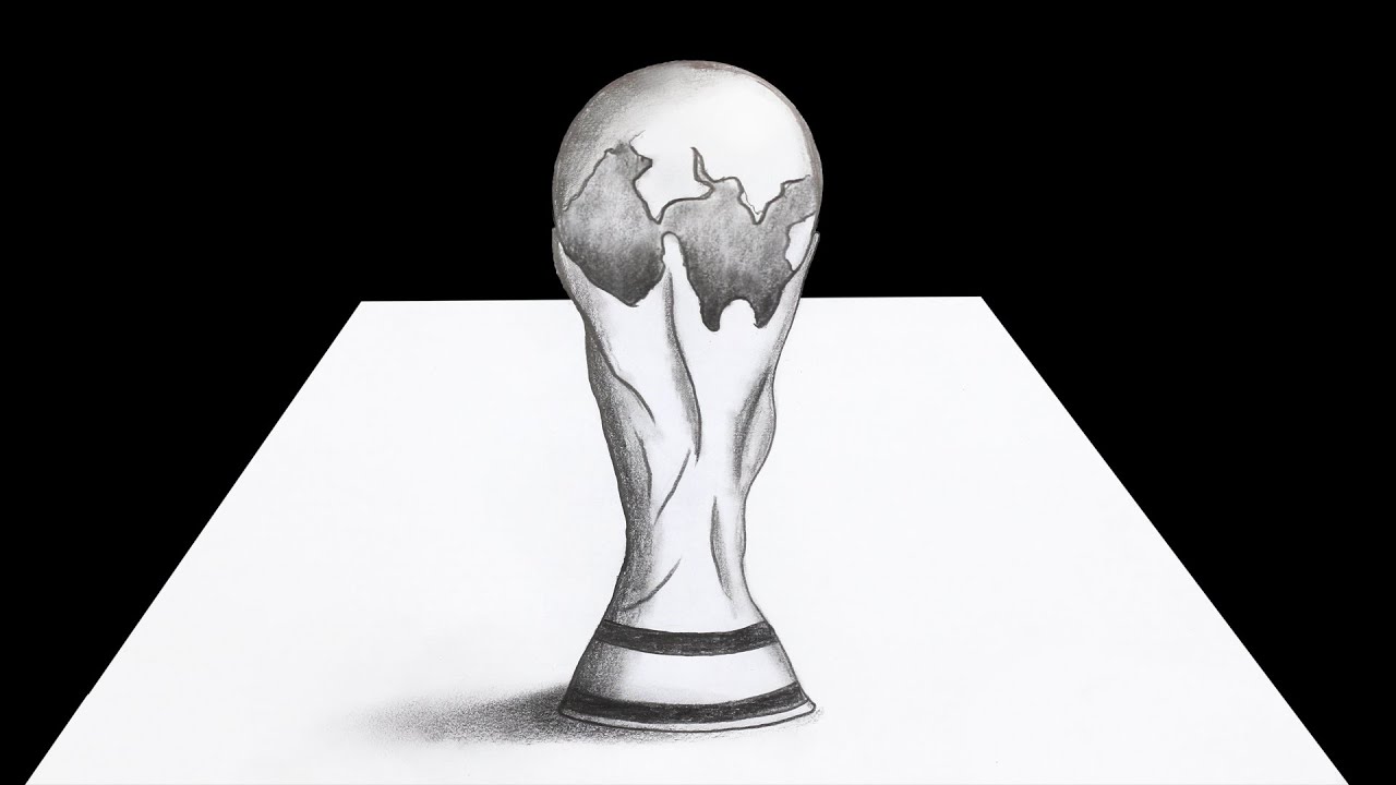 FIFA World Cup Trophy 2026 Drawing 🏆