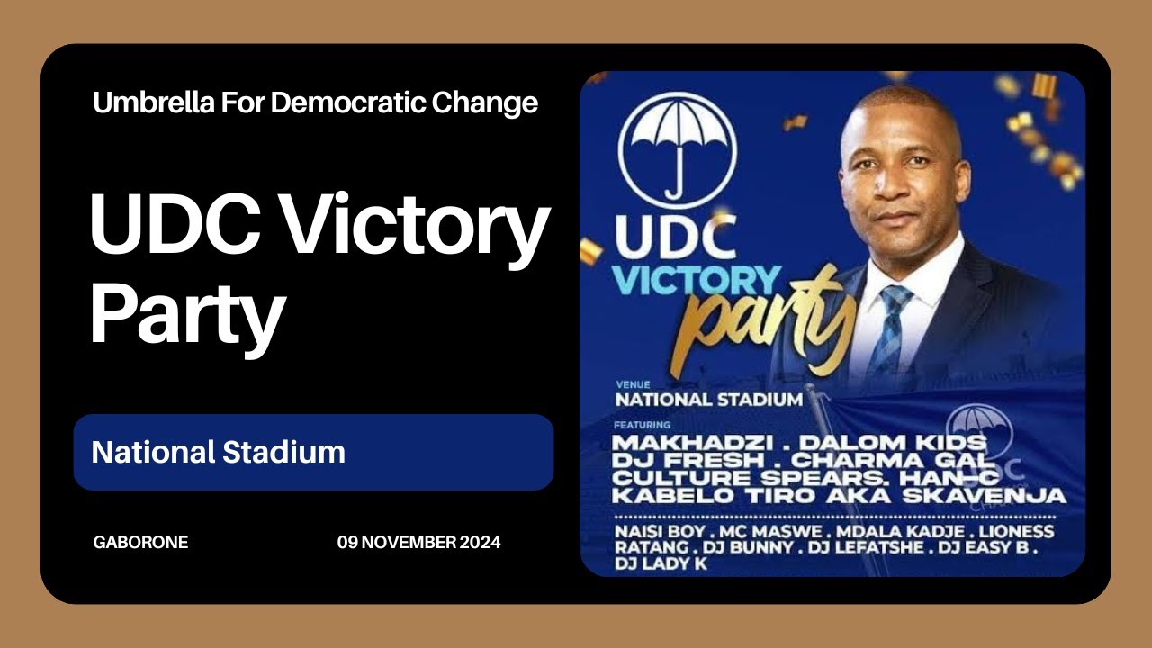2024 UDC Victory Party | Makhadzi, Dalom Kids, DJ Fresh, Charma Gal, Culture Spears, Han-C, Skavenja