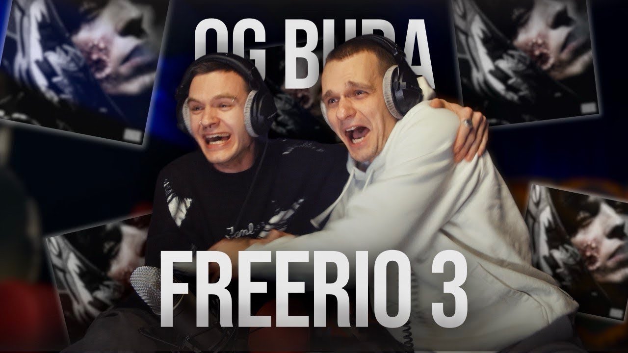 Сумасшедший OG Buda - FREERIO 3 | Реакция на альбом