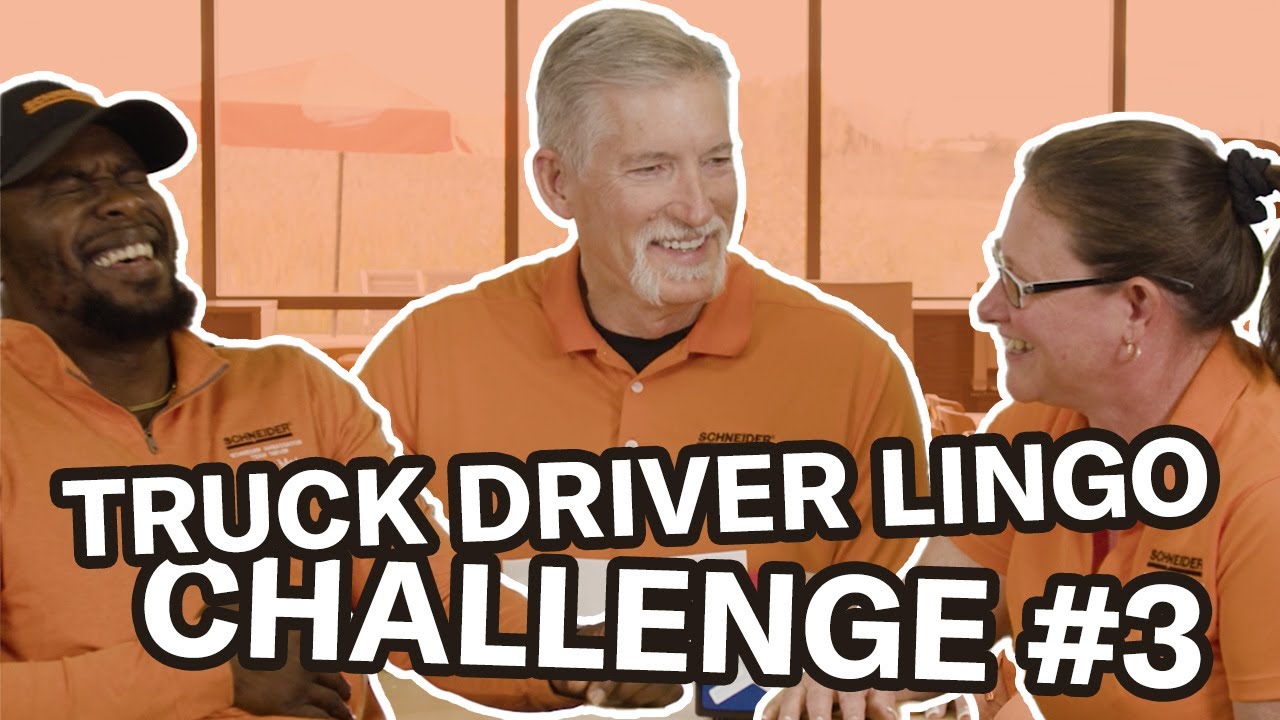 Truck driving acronyms: Can Schneider drivers decode them?
