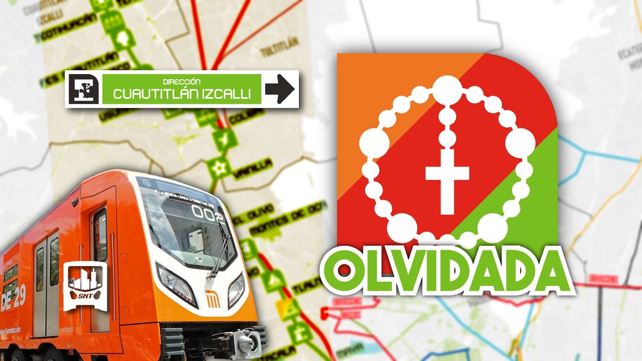 ¡Así pudo haber sido la línea C del Metro CDMX! El Rosario - Cuautitlán Izcalli. PMMYTL 1996
