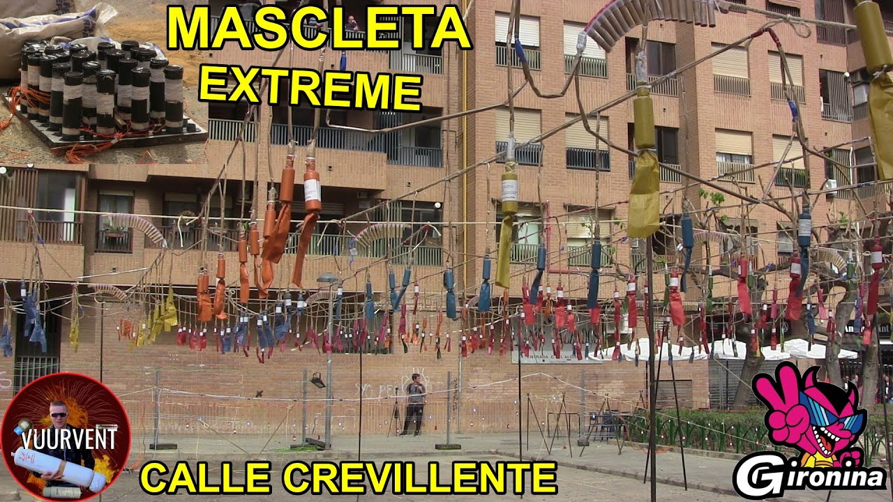 Mascleta - Gironina - Carrer De Crevillent - Las Falles 2024 - VALENCIA