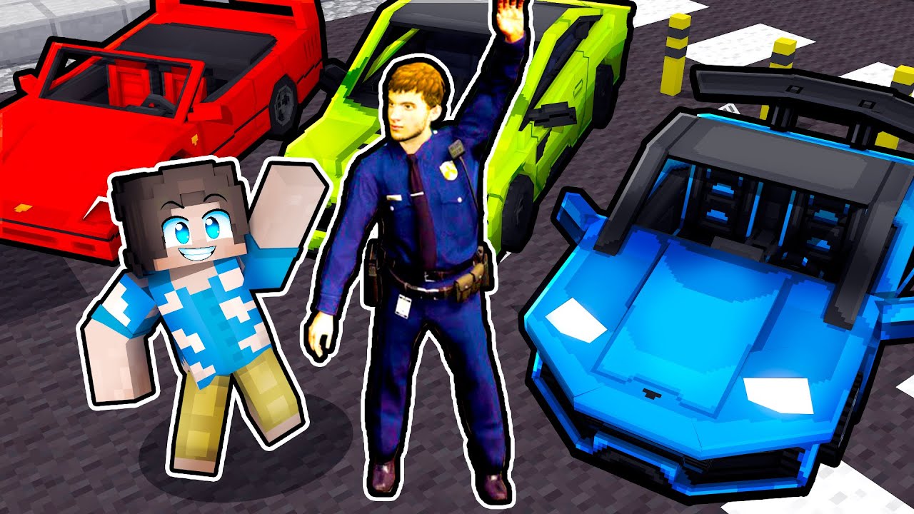 KİMSEDE OLMAYAN LÜKS ARABALARI ÇALDIK 💰💸 - Minecraft