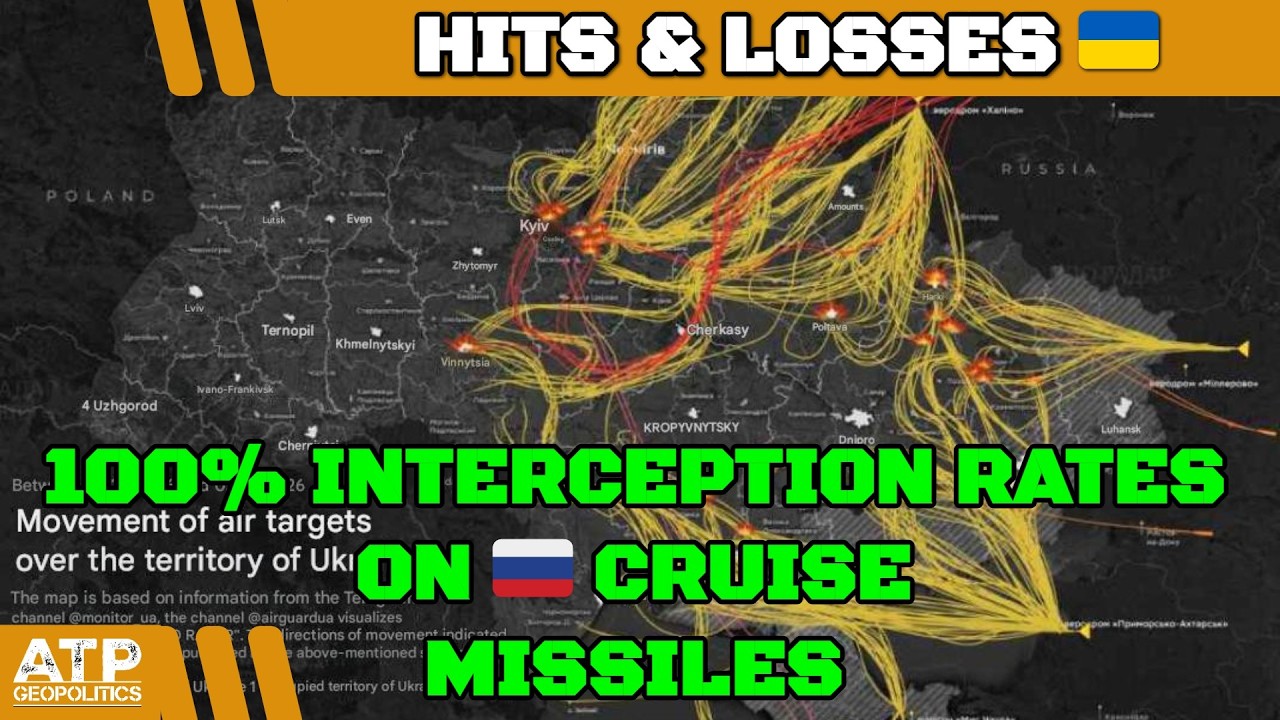 Huge Missile/Drone Attack, Interception Rates, KIA Stats Analysis | Ukraine War News Update 2026026