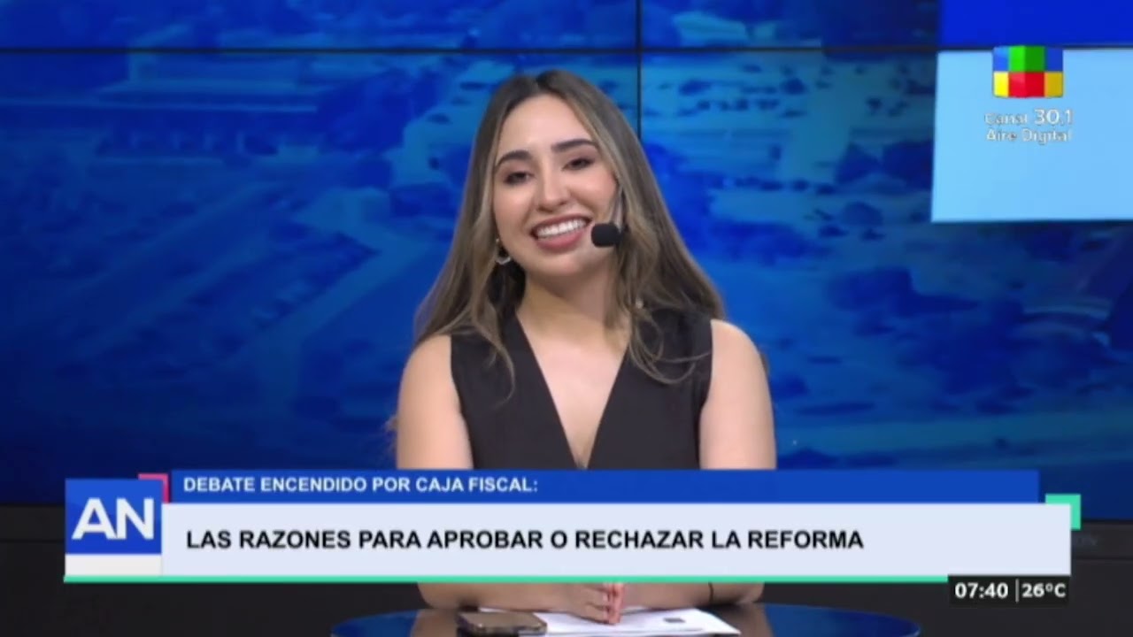 💬 La senadora Celeste Amarilla se pronuncia sobre la reforma de la Caja Fiscal.