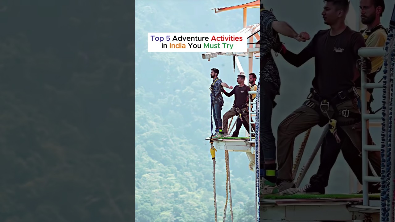 Top 5 Adventure Activities in india you should try✨