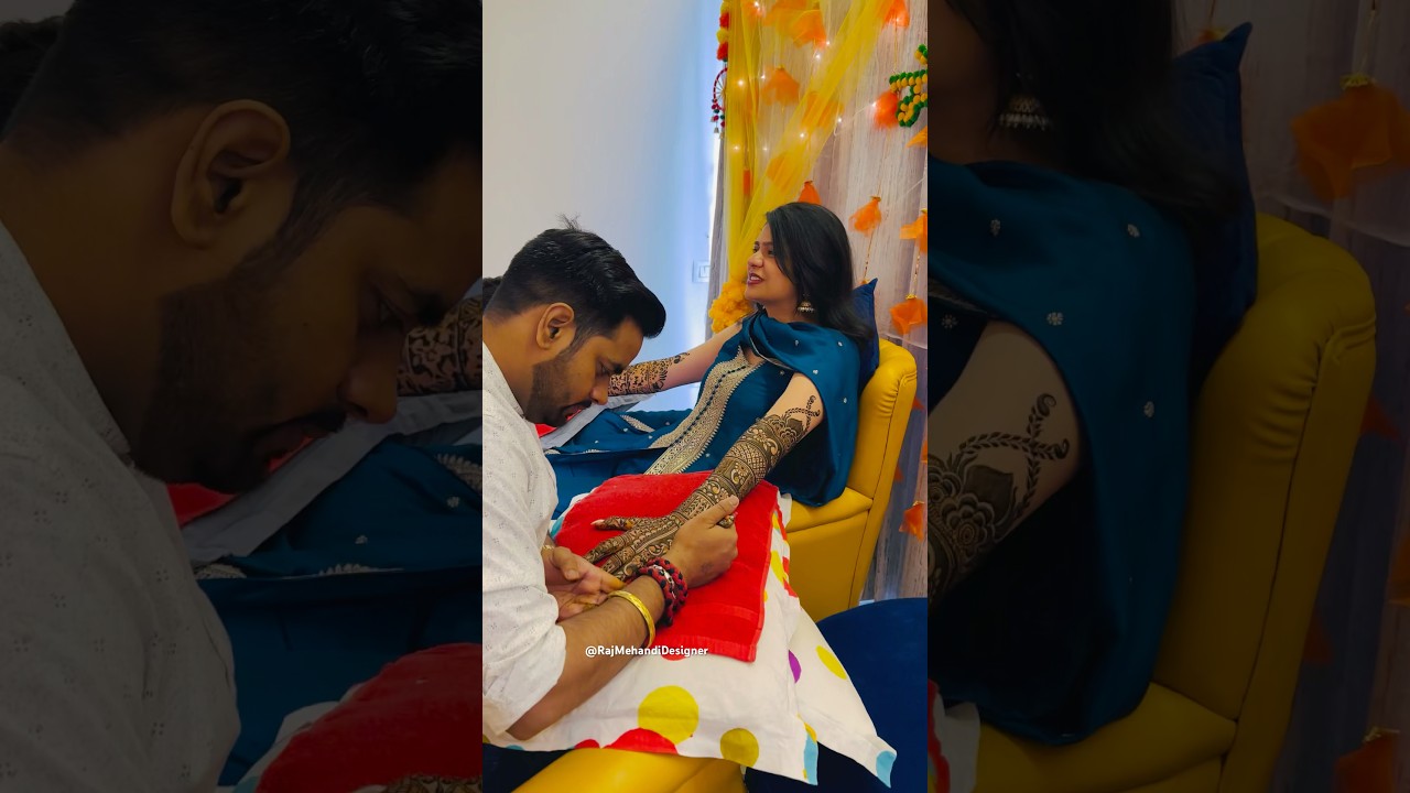 Bridal Mehndi full hand design #fullhandmehndi #backhandmehndi #rajmehandidesigner #mehndi #reels