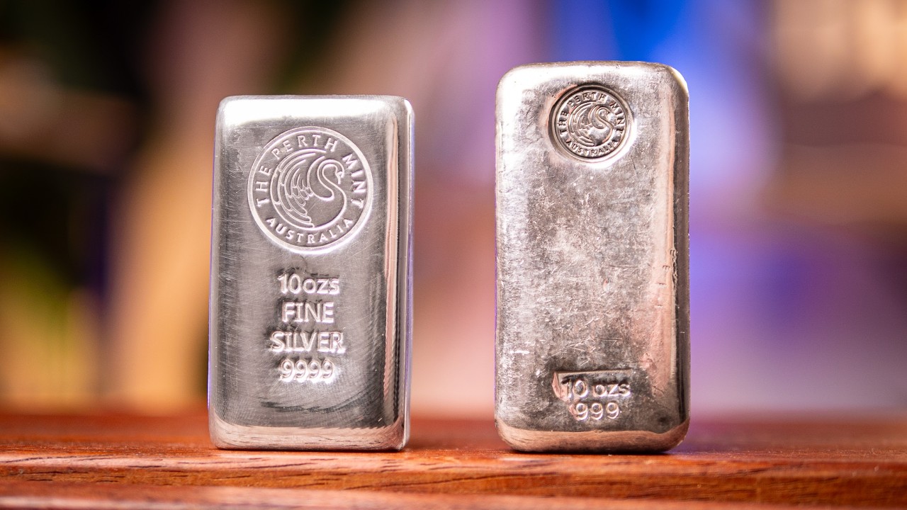 Новый серебряный слиток от Perth Mint!