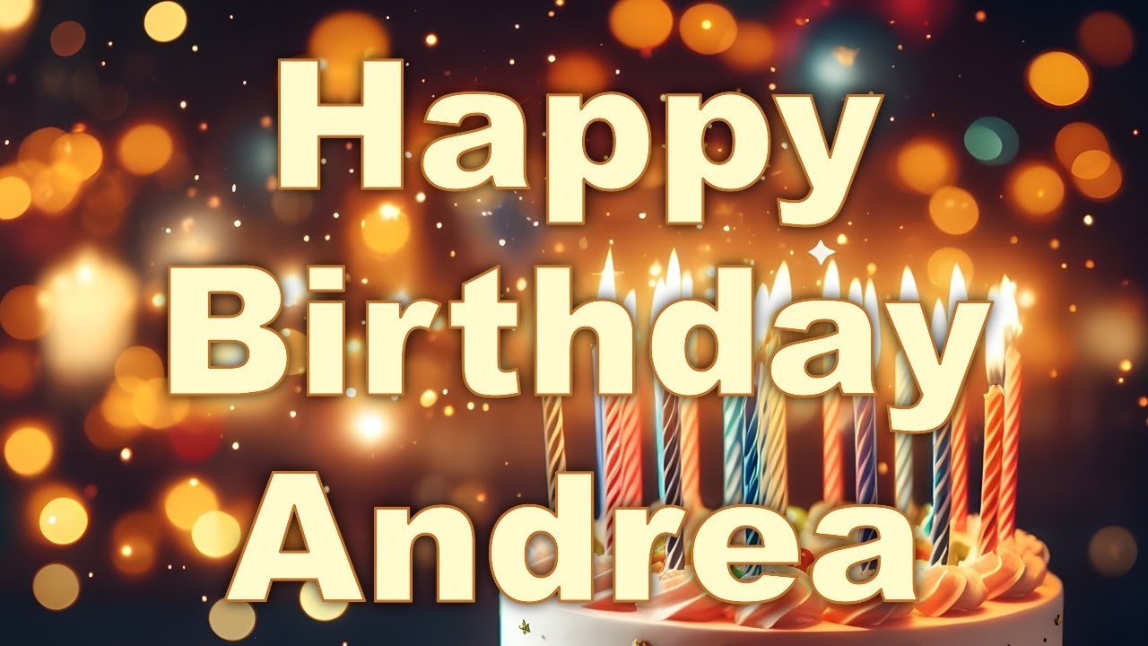 Happy Birthday to You Andrea   Geburtstagslied für Andrea - Happy Birthday to You (Remix)