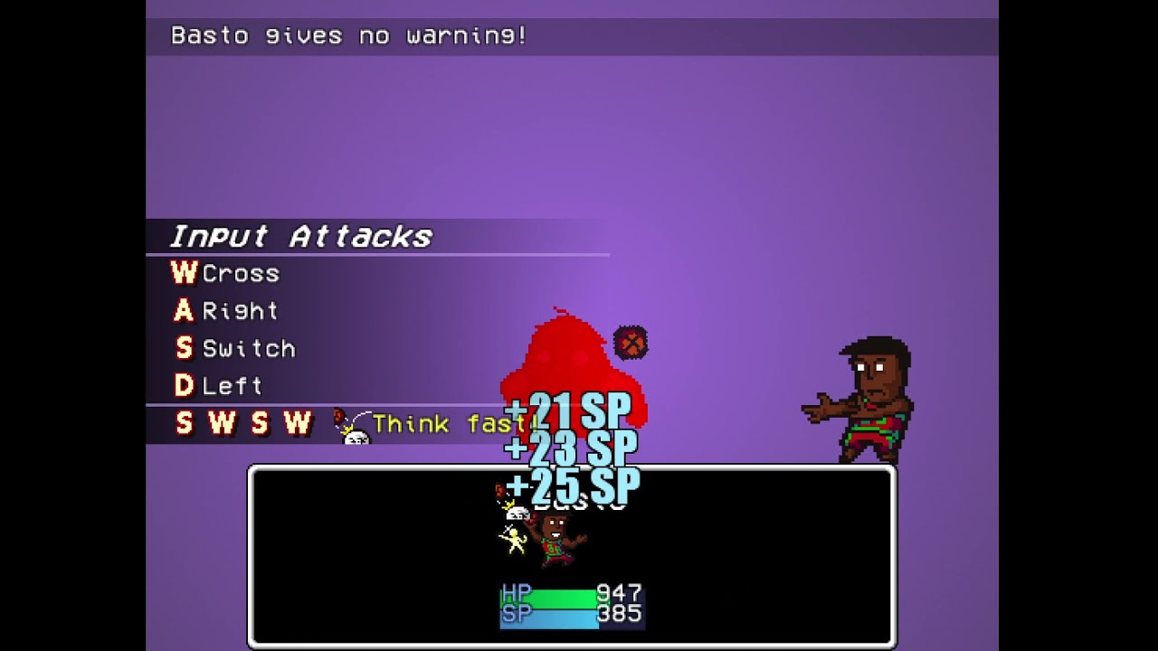 Lisa the pointless SotWS: Basto's Revenge (party member test)