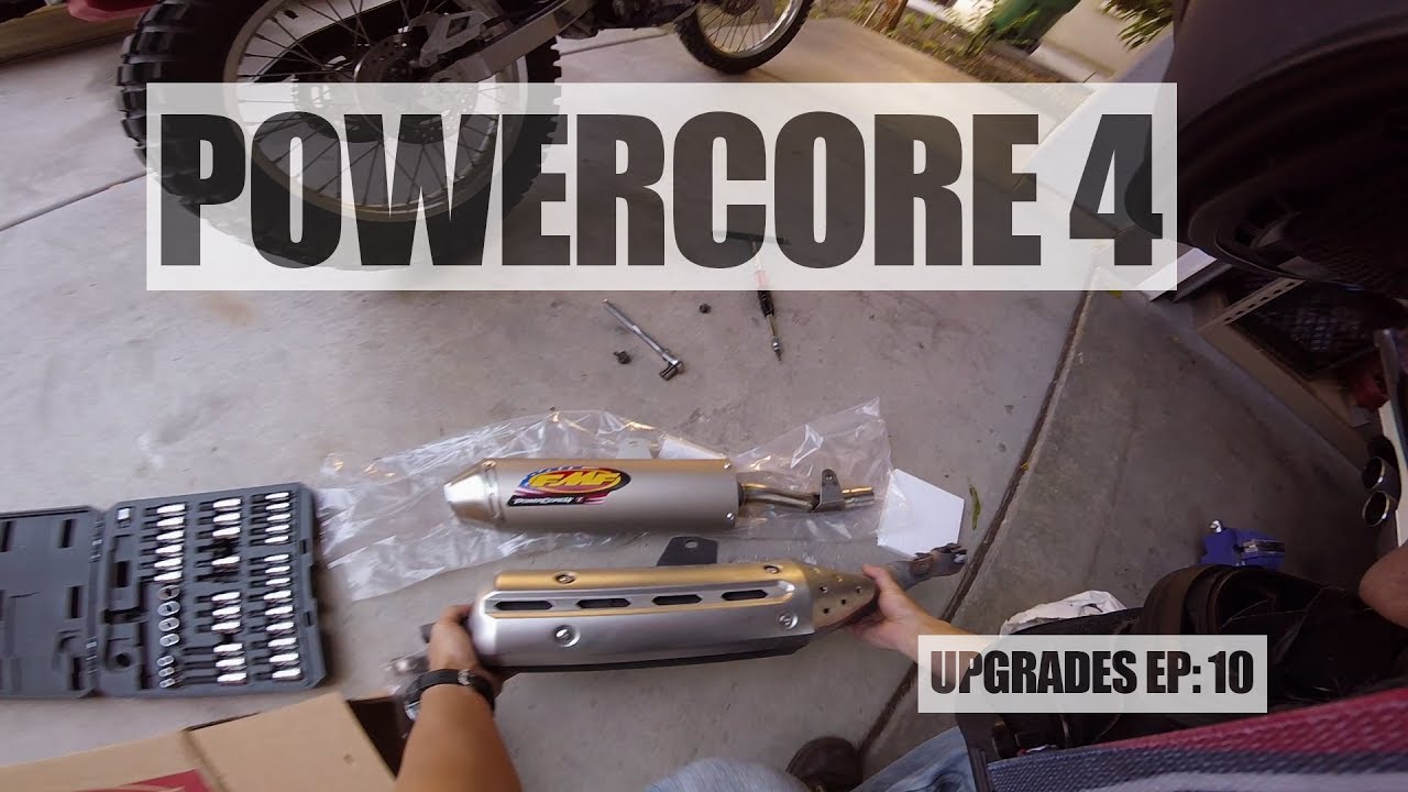 XT250 Upgrades Episode 10: FMF Powercore 4