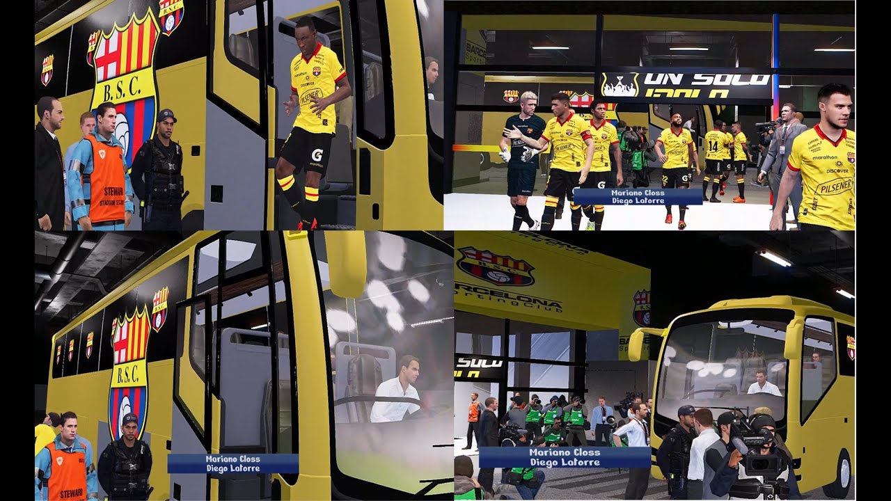 Liga Pro Pes 21Nueva Entrada Bus Barcelona