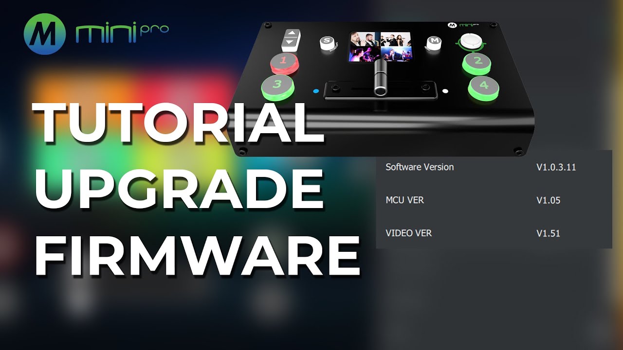 RGBlink Mini Pro - Tutorial Upgrade Firmware 1.05