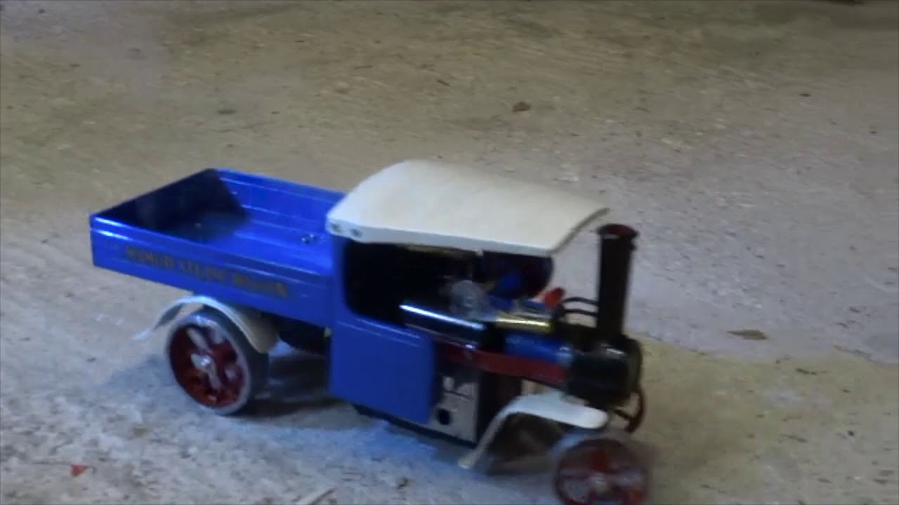 Mamod Steam Wagon. First run