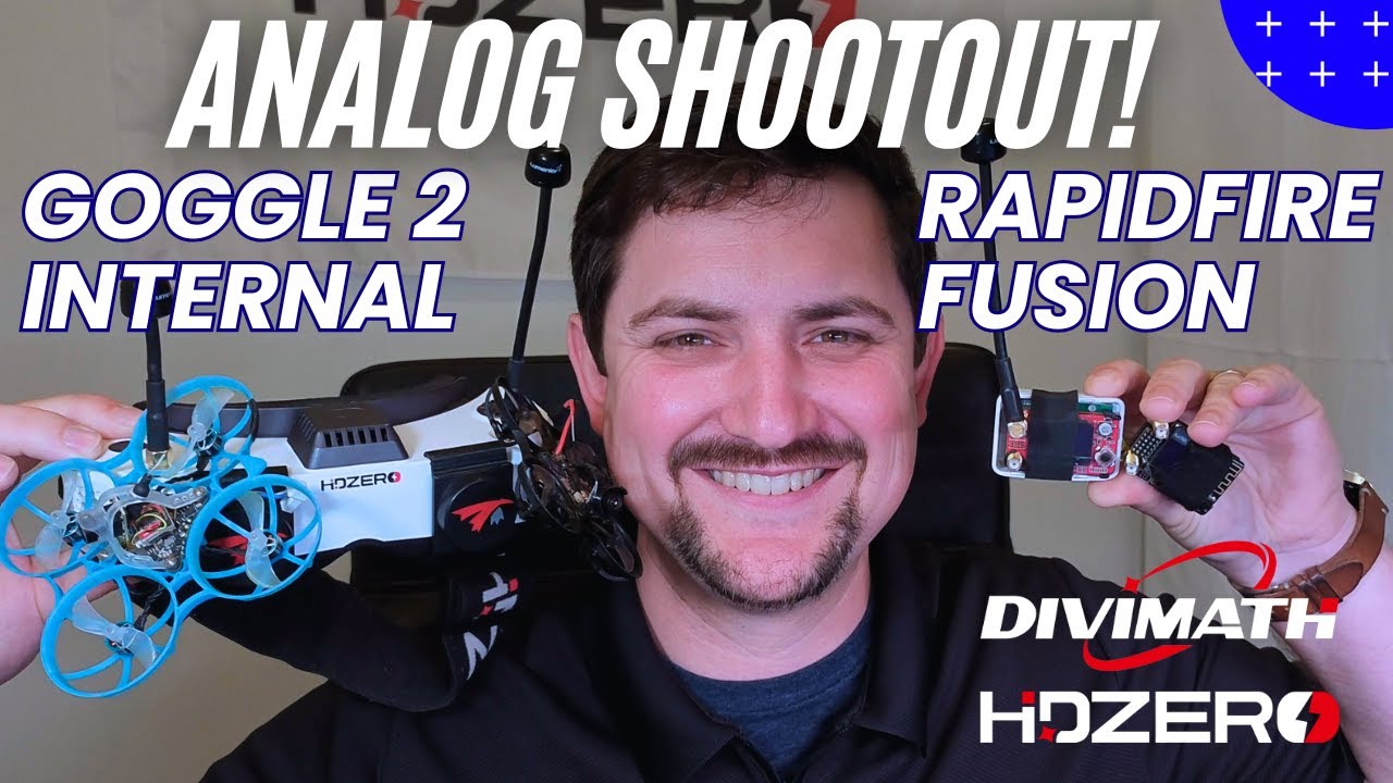 Лучший аналоговый FPV? Goggle 2 против RapidFire против Fusion Shootout!