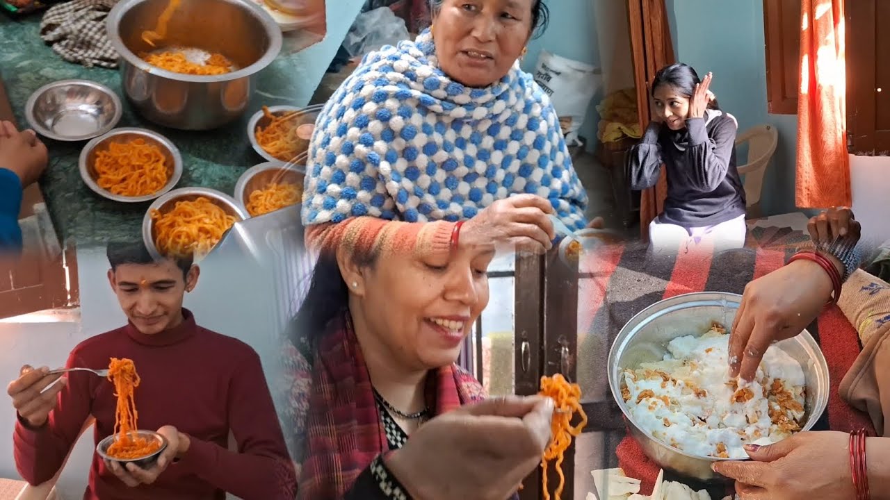 आज बनाई Ramen सब की खाते खाते हुई हालत खराब ऐसा क्या थाउसमें #uttarakhand #dailyvlog @Prema_Rautela 