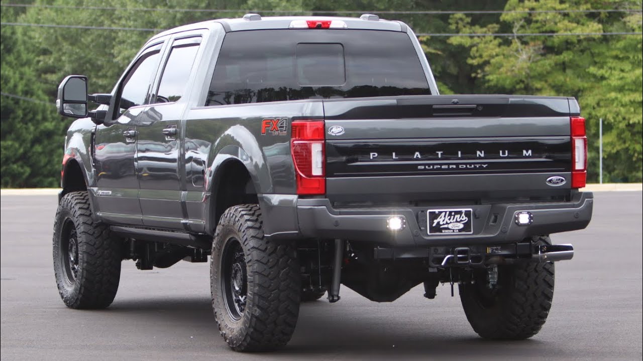 Ford F350 Platinum 4-дюймовый BDS-лифтинг на 38-дюймовых дисках Everest Edition 2020 Super Duty A...