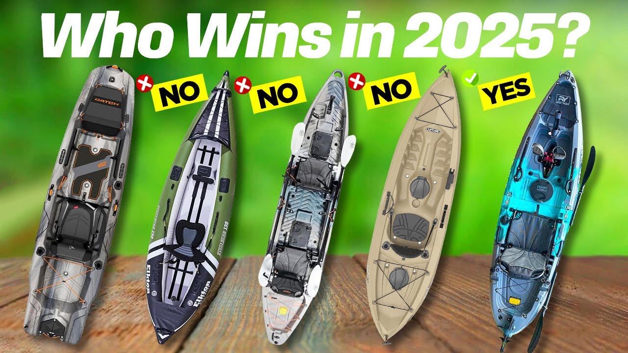 Best Fishing Kayaks 2026 [don&rsquo;t buy one before watching this]