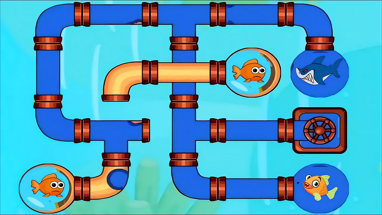 Save the Fish | Pull The Pin | Best Mobile Puzzle Game | Android Gameplay Walkthrough | Part 216