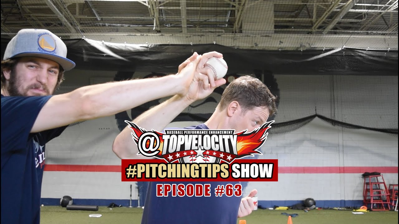 How to prevent pushing the ball when pitching? Ep63 @TopVelocity #PitchingTips Show