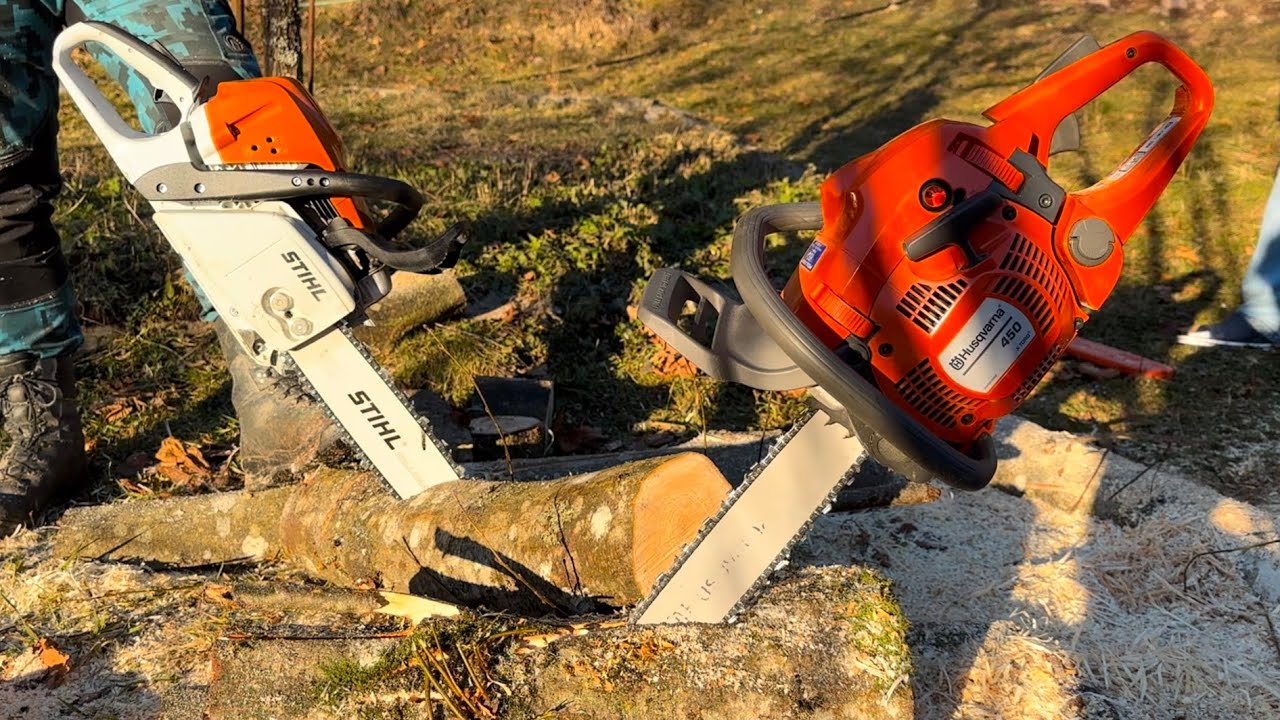 Stihl MS 391 VS Husqarna 450 ll the best light chainsaw?