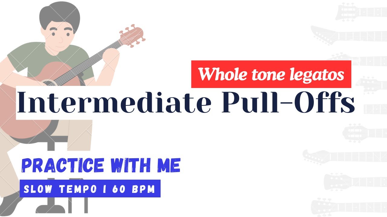 Intermediate Pull-Off Legato Workout I Practice with Metronome