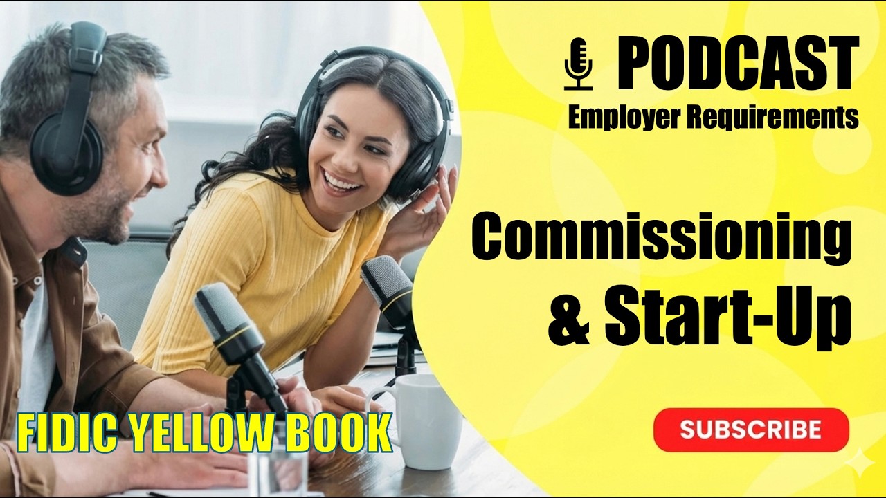 FIDIC Yellow Book | Employer Requirements - Commissioning & Start-Up EPC Contract | Podcast Episode
