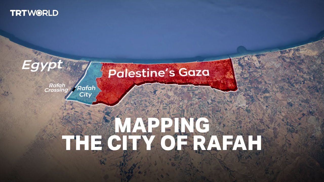 Mapping the city of Rafah