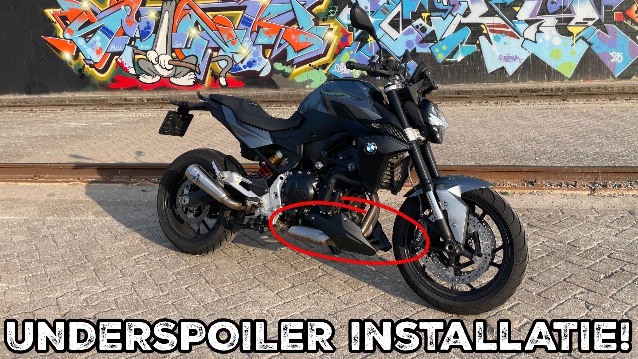 BMW F900R | een strakke underspoiler!