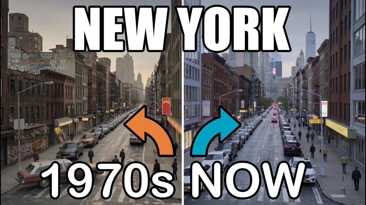 New York City 1970s vs Today | Then & Now NYC Movie Scenes