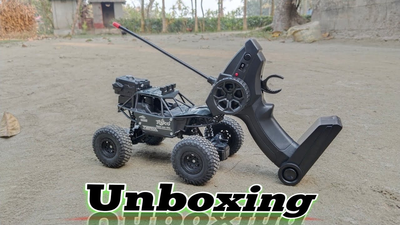 RC | Unboxing and Testing Video |Monster Rock Crawler | 4×4 | Black Colour |Toyko Monster  Offroad |