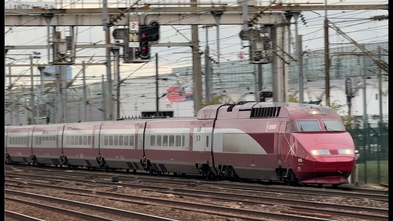 Trains at Stade de France – Saint-Denis | High-Speed TGVs & Busy Paris Suburban Lines