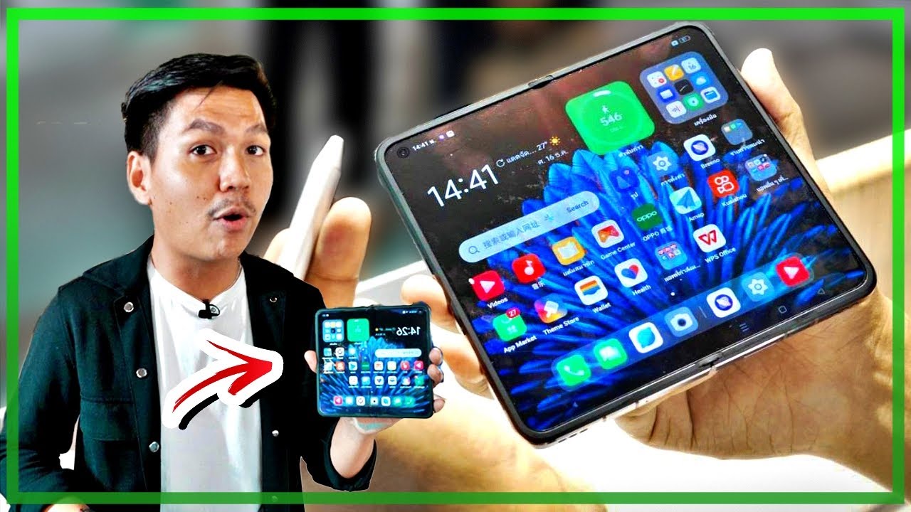 พรีวิว OPPO Find N2 เครื่องแรกๆของโลก