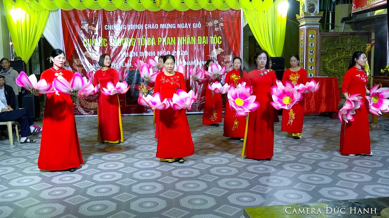 Hoa chèo mừng xuân  CLBVN họ Phan làng Nguyệt Lâm, Hồng Vũ