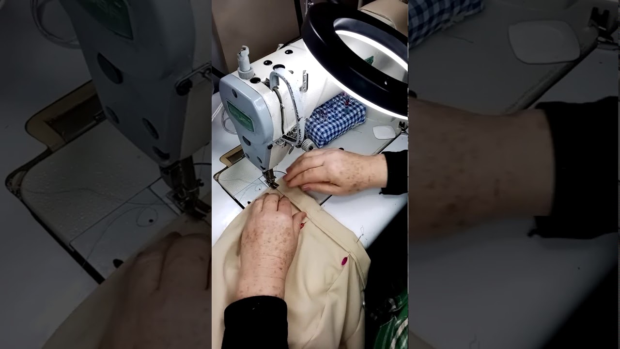 V9 FALDA BÁSICA COMO COSER LA PRETINA TIPO SPORT A LA FALDA