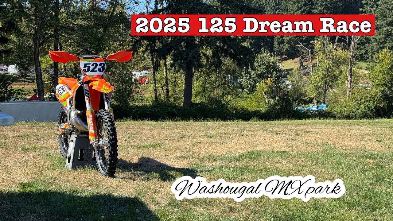 2025 125 Dream Race at Washougal MX park, open C, 2-24 KTM 300sx