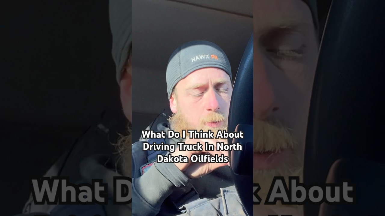What Do I Think About Driving Truck In North Dakota Oilfields. #oilfieldlife #oilfield #oilandgas