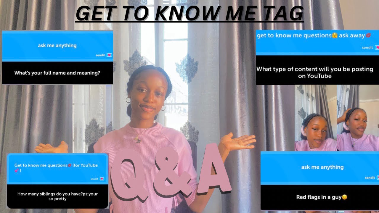 Q&A|GET TO KNOW ME TAG 2023|FIRST YOUTUBE VIDEO 😊❤️