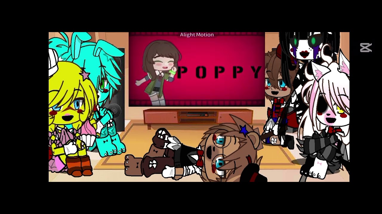 Fnaf 2 react to Missing children #gacha #fnaf