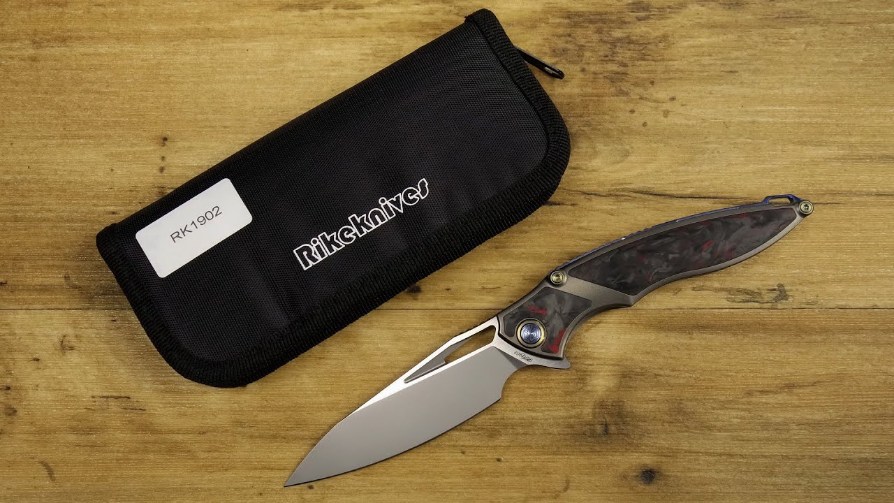 Нож RikeKnife RK1902 (сталь m390) + полная разборка !!!