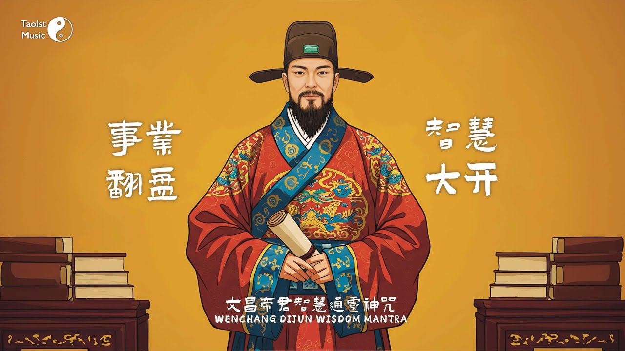 道教靈驗法門「文昌帝君智慧通靈神咒」：幫助文運亨通，事業翻盤，智慧大開，人緣暴增！Taoist the 'WenChang DiJun Wisdom and Spiritual Mantra'