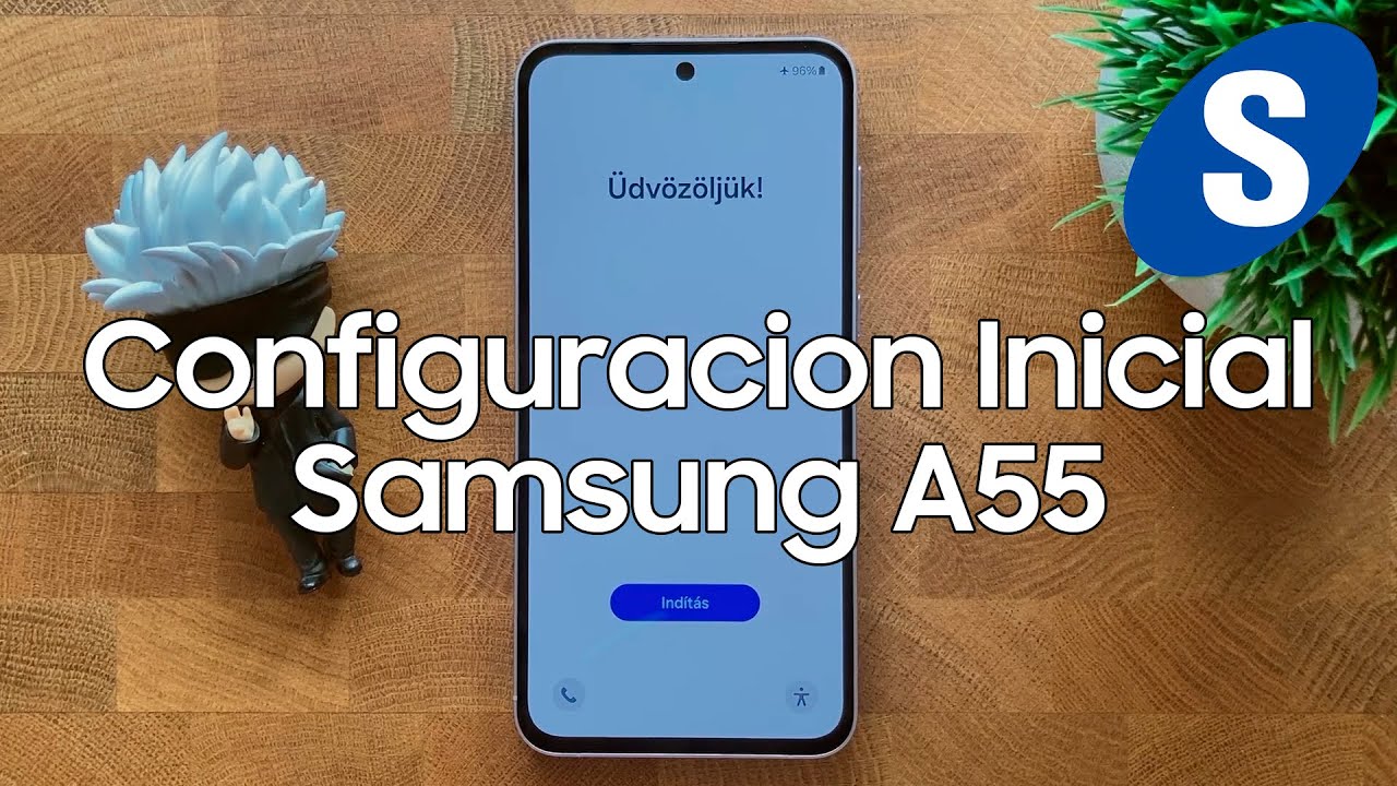 Como Hacer la Configuracion Inicial del Samsung A55 - Samsungizate