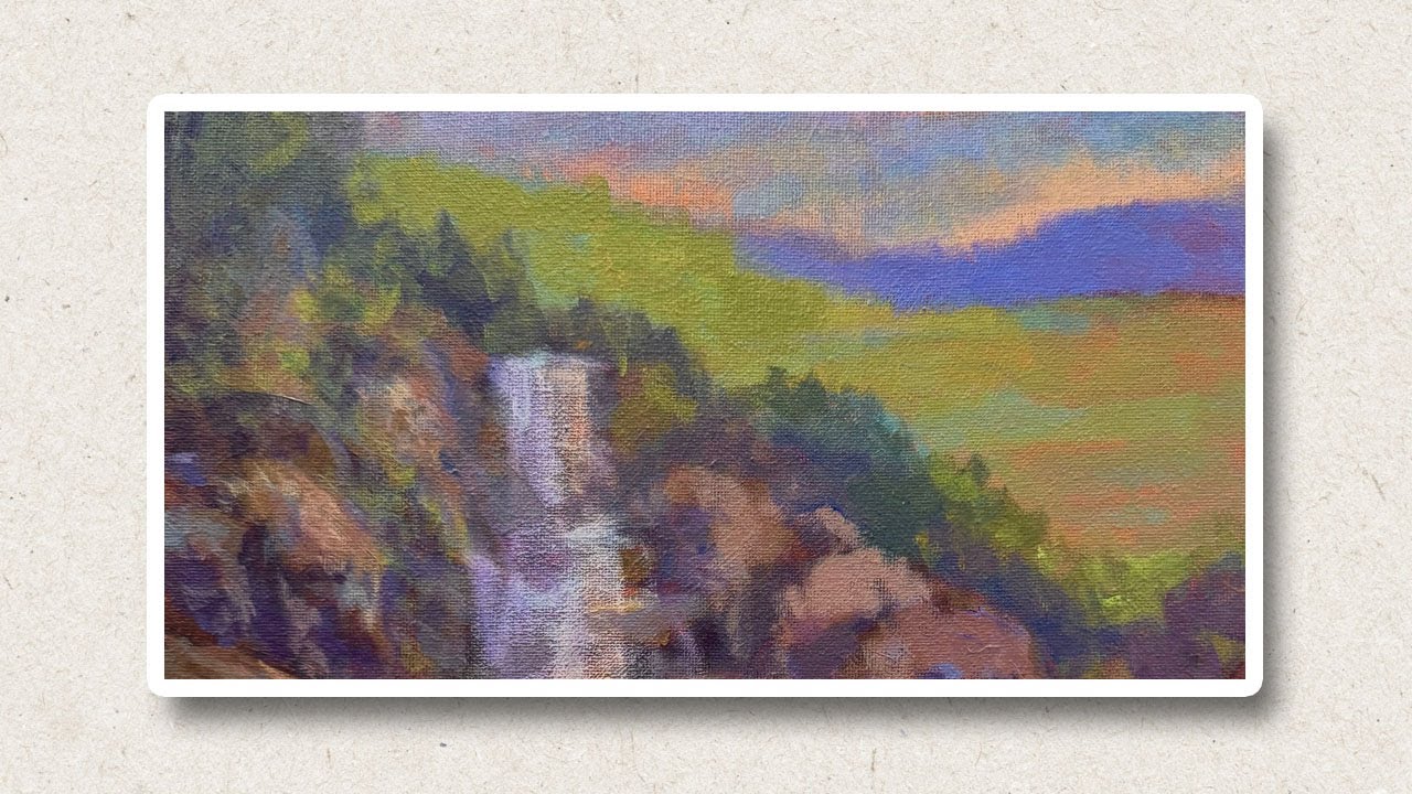 Art Demo: Alla Prima Acrylics