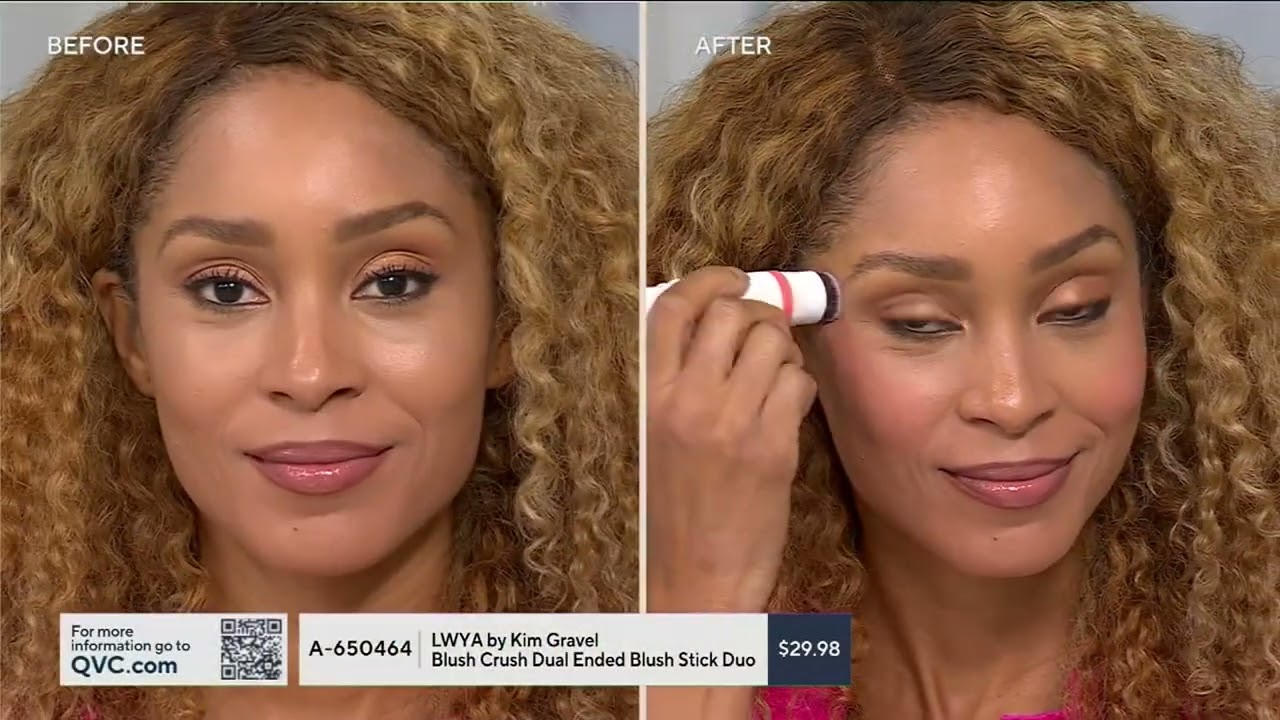LWYA by Kim Gravel Blush Crush Dual Ended Blush Stick Duo on QVC