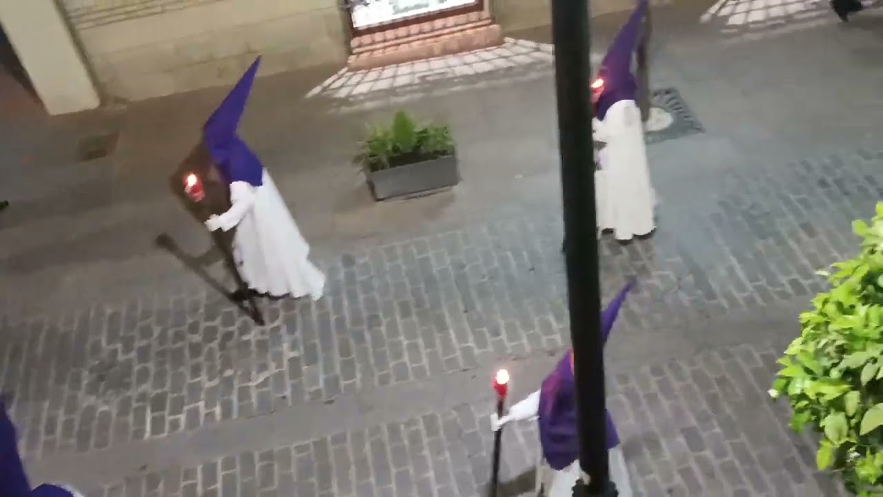 2022. Jueves Santo, 14 de abril. Cofradía de la Sangre. Lucena (Córdoba).