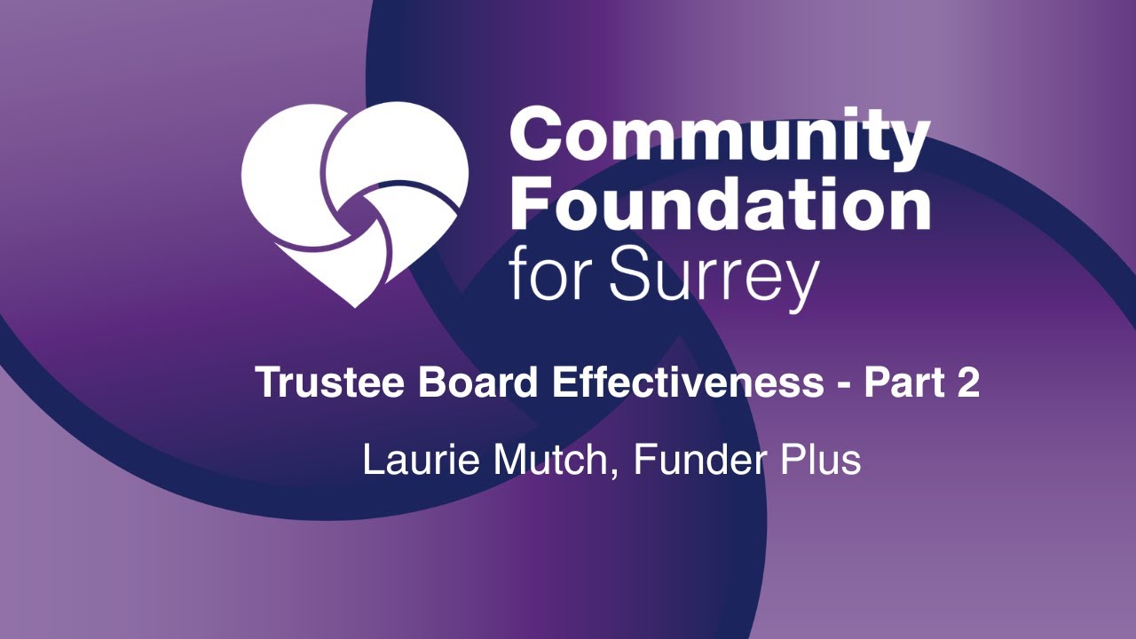 The Role of Trustees - Part 2 of 2