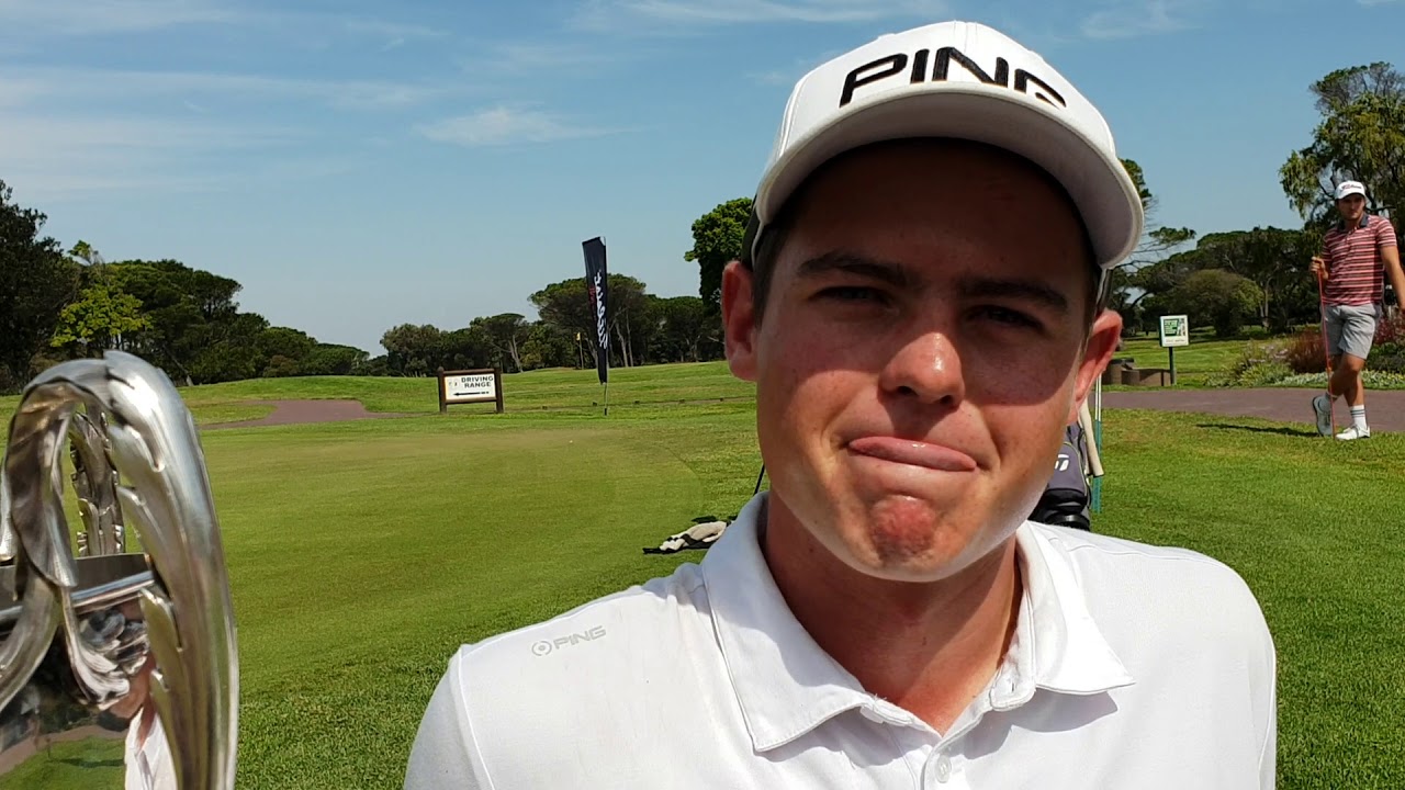 South African Amateur Championship - 2019 champion Wilco Niebaber