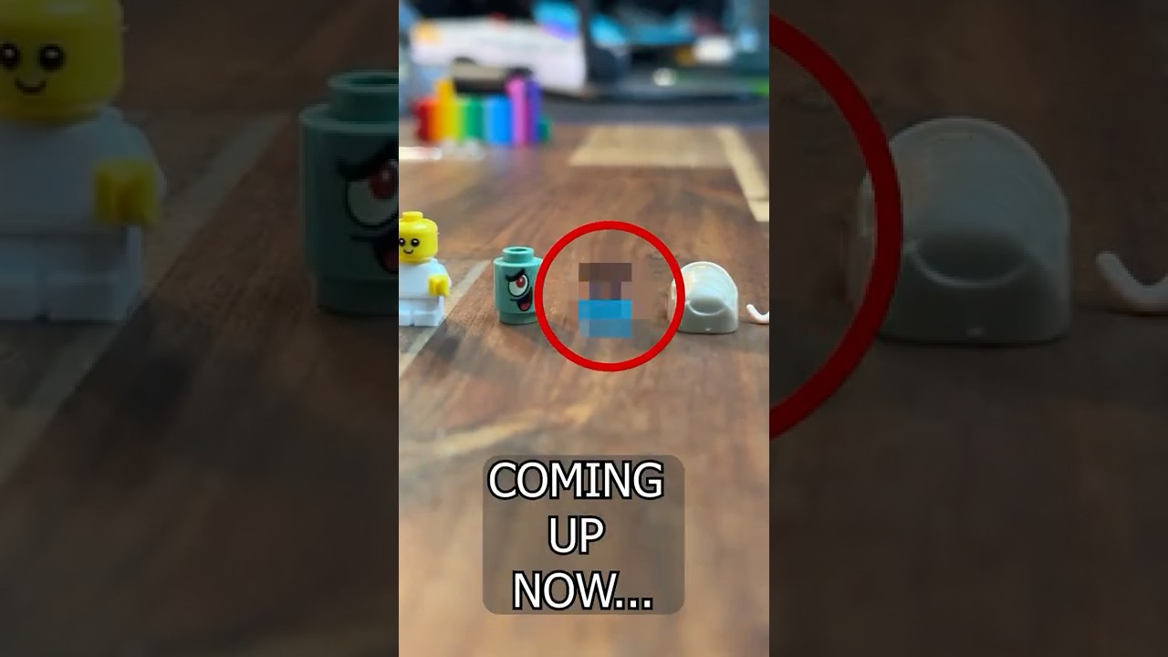 Shortest Lego Figure EVER&hellip;