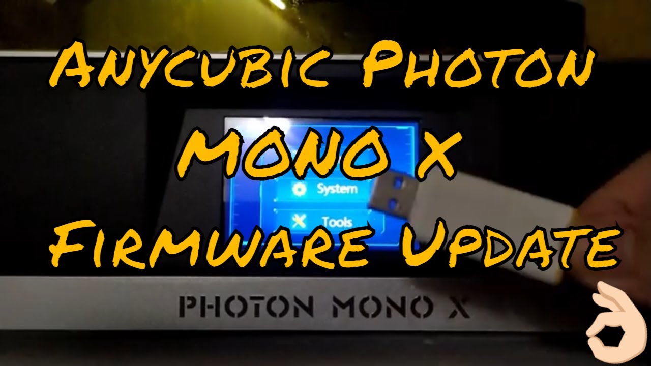 How to Update the Firmware of the Anycubic Photon Mono X &ndash; Anti-Aliasing FIX